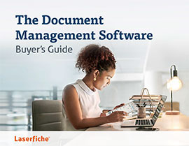 The Document Management Buyer's Guide